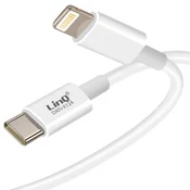 LINQ LinQ, 20 W USB-C v Lightning kabel za iPhone in iPad, Bela, (5000220177)
