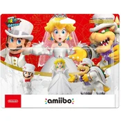 Amiibo Wedding Outfit Triple Pack Mario & Peach & Bowser (Super Mario Odyssey)