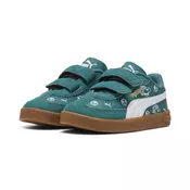 PUMA Club II Era Super PUMA V Sneakers Toddlers, Kids, Emerald Ice/White, 21