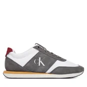 Superge Calvin Klein Retro Runner Band Lth-Su HM0HM02212 Siva