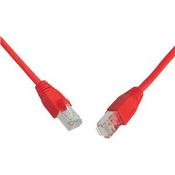 SOLARIX povezovalni kabel CAT6 SFTP PVC 7m rdeč
