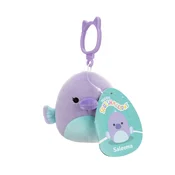 Plišasti obesek za ključe Squishmallows Saleema Paddlefish P22 Clip On - 9 cm