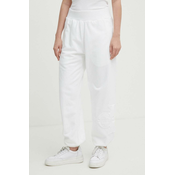 Donji dio trenirke Calvin Klein Jeans boja: bijela, bez uzorka, J20J223273