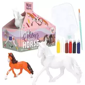 Miss Melody Kreativní sada na malování koníka , 1x kůň, 6x barva, stětec, věk 8+
