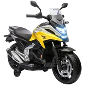Homestar Električni otroški motor 107x46x75 cm rumene barve