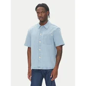 Mustang Jeans srajca Phoenix 1016653 Modra Boxy Fit