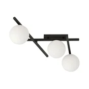 Plafonsko svetlo SMART 3xE14/10W/230V crno/belo