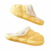 Tople, mekane i udobne papuce | SNUGSLIDES, Žuta