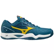 Muške tenisice Mizuno Wave Intense Tour 5 CC - moroccan blue/high visibility yellow/white