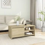 Stolic za kavu boja hrasta 102 x 50 x 45 cm konstruirano drvo