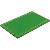 Gastro plastična deska za rezanje 53x32,5x2 cm GN 1/1, z utorom, zelena