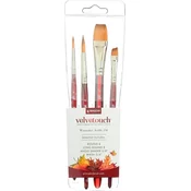 Princeton Brush Velvetouch Multi-Technique Komplet čopičev 4 kos.
