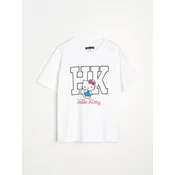 Sinsay - Pamucna majica kratkih rukava Hello Kitty - belo