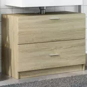 Vidaxl vidaXL Omarica za umivalnik, hrast sonoma, 78x37x59 cm