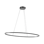 Redo 01-3299 - LED zatemnljiv lestenec na kablu LEO LED/67W/230V črna