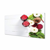 tulup.si Slika na akrilnem steklu Koktajli pesa, jabolko 100x50 cm 4 obešalnika