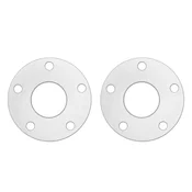 shumee Distančniki za kolesa 2 kosa 5x112 CB debeline 57,1 mm 5 mm aluminijasti adapter za distančnike za kolesa