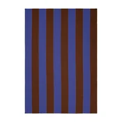 Modra/rjava ročno tkana preproga iz mešanice volne 160x230 cm Sissel – Jotex