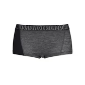 Ženske termo spodnje perilo ORTOVOX 150 Essential Hot Pants, mešanica črne krokarjeve barve (M)