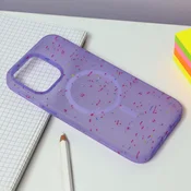 Maska za telefon Colorful Magsafe za iPhone 14 Pro Max 6.7 ljubicasta
