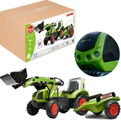 Falk traktor na pedale Claas - zeleni 3+
