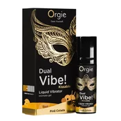 Orgie STIMULACIJSKI GEL Orgie Dual Vibe! Pina Colada - vzburjenje, za klitoris, vibracije, oralno, z okusom