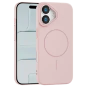 Rigid Silicone MagSafe maska za iPhone 17 – roze