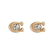 Uhani Coach Signature Stone Stud Earrings 37440614GLD110 Zlata