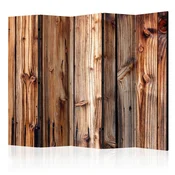 artgeist Paravan Wooden Chamber I, 5-Delni, Enostranski