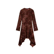 Desigual Obleka rjava / temno rjava