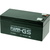 Fiamm Fiamm PB-12-3\,4-4\,8 FG20341 svinčeni akumulator 12 V 3.4 Ah svinčevo-koprenast (Š x V x G) 134 x 66 x 65 mm ploščati vtič 4\,8 mm brez vzdrževanja\, nizko samopraznjenje, (20439552)