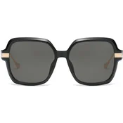 Prsr Unisex naocare za sunce, Crno--sive