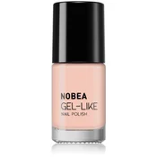NOBEA Day-to-Day Gel-like Nail Polish lak za nohte z gel učinkom odtenek #N72 Nude Bež 6 ml