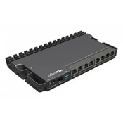 Mikrotik Usmerjevalnik RB5009UPr+S+IN 7x GLan s PoE, 1x 2,5GLan s PoE-in, 1x SFP+