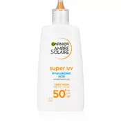Garnier Ambre Solaire UV fluid za zaščito obraza pred soncem SPF50+, 40 ml