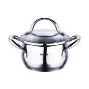 KOZICA GOURMET 16 CM, S POKROVOM IN 2 ROČAJEMA, ZA INDUKCIJO
