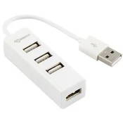 E-GREEN USB 2.0 HUB 4 Port beli