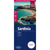 E.I. Sardinija 1:200.000. Vodoodporni cestni in turistični zemljevid. Izdaja 2024. Potovalno znanje