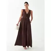 BWLDR Obleka Amber rjava