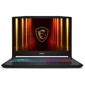 Gaming laptop MSI - Katana 15 HX B14WGK, 15.6, IPS, i7, 165Hz, RTX 5070, 32GB/512GB
