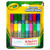 Crayola perivo svjetlucavo ljepilo - 16 komada