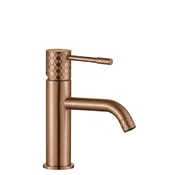 Mešalnik za umivalnik Rea Lungo Diamond Brush Copper Low
