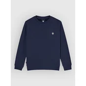 Element Icon Embroidery Kids Sweater eclipse navy