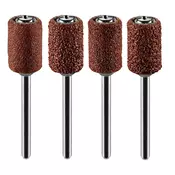 Brusna traka 6,3 mm, K60, K80, K120, K240, set od 100 kom, + trn 3,2 mm, 2 kom 55H076