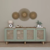 Hanah Home Konzolni sto Bohemian 1600-132, 180x75x40 cm, Maslina
