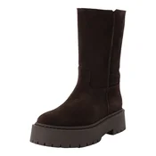 STEVE MADDEN Gležnarji Soleil temno rjava