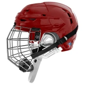Hokejska čelada Warrior Covert CF 100 Combo Red Senior M