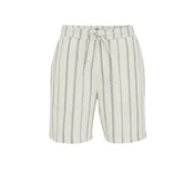 WE Fashion Chino hlače modra/bela