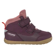 Viking čevelj gležnjar - membrana 56310 Aspen barefoot D plum 28