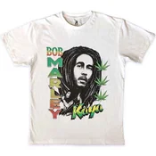 Bob Marley Kaya Illustration White M Majica